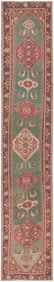 No Reserve - Antique Caucasian Karabagh Hallway Runner Rug 18 ft 9 in x 3 ft 7 in (5.71 m x 1.09 m)
