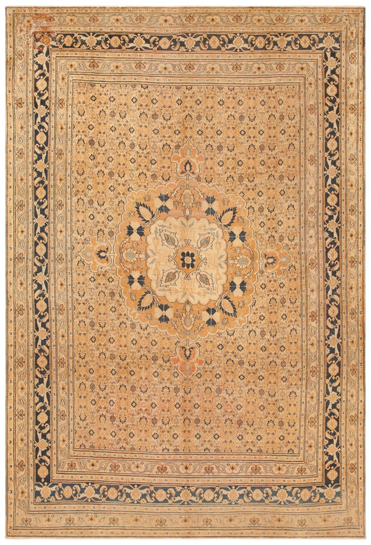 No Reserve - Antique Persian Doroksh Rug 12 ft 7 in x 8 ft 3 in (3.83 m x 2.51 m) (1 of 14)