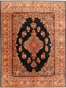 No Reserve - Antique Persian Sarouk Rug 13 ft 2 in x 10 ft 2 in (4.01 m x 3.1 m)