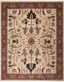 No Reserve - Vintage Indian Serapi Design Rug 16 ft x 12 ft 6 in (4.88 m x 3.81 m)