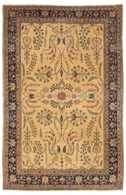 No Reserve - Antique Persian Mashad Rug 12 ft 6 in x 8 ft (3.81 m x 2.44 m)