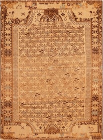 No Reserve - Antique Caucasian Karabagh Rug 6 ft 2 in x 4 ft 7 in (1.88 m x 1.4 m)