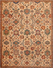 No Reserve - Antique Persian Sultanabad Rug 10 ft 1 in x 7 ft 8 in (3.07 m x 2.34 m)