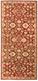 No Reserve - Large Antique Indian Agra Rug 16 ft 5 in x 7 ft 5 in (5 m x 2.26 m)