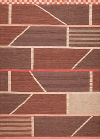 Swedish Design Flatwoven Rug 12 ft 1 in x 8 ft 11 in (3.68 m x 2.72 m)
