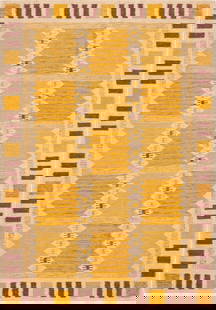 Modern Geometric Swedish Design Kilim Rug 7 ft x 5 ft (2.13 m x 1.52 m): Modern Geometric Swedish Design Kilim Rug Size: 7 ft x 5 ft (2.13 m x 1.52 m) Collection of Antique Rugs, Vintage Rugs & Modern Carpets.