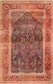 Antique Persian Kerman Rug 6 ft 9 in x 4 ft 11 in (2.05 m x 1.49 m)