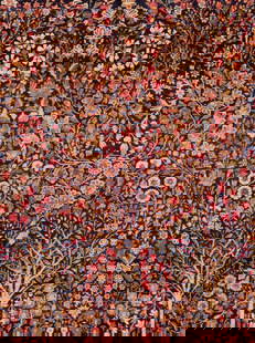 Antique Persian Kerman Rug 6 ft 9 in x 4 ft 11 in (2.05 m x 1.49 m): Property of a New Jersey Collector Antique Persian Kerman Rug Size: 6 ft 9 in x 4 ft 11 in (2.05 m x 1.49 m) Collection of Antique Rugs, Vintage Rugs & Modern Carpets.