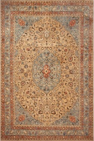 No Reserve - Large Antique Persian Khorassan Rug 16 ft 3 in x 11 ft (4.95 m x 3.35 m)
