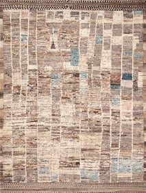 Modern Contemporary Rug 12 ft x 9 ft 3 in (3.66 m x 2.82 m)