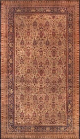 No Reserve - Antique Persian Kermanshah Rug 17 ft x 9 ft 7 in (5.18 m x 2.92 m)