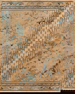 No Reserve - Antique Chinese Rug 13 ft 2 in x 10 ft 8 in (4.01 m x 3.25 m): Property of a New York dealer Antique Chinese Rug Size: 13 ft 2 in x 10 ft 8 in (4.01 m x 3.25 m) Collection of Antique Rugs, Vintage Rugs & Modern Carpets.