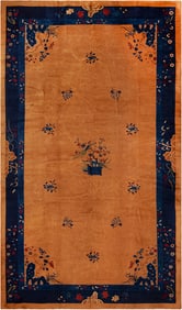 No Reserve - Large Chinese Art Deco Antique Rug 15 ft 4 in x 9 ft (4.67 m x 2.74 m)