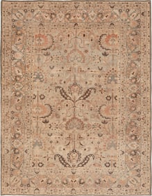 No Reserve - Fine Antique Persian Khorassan Rug 12 ft 10 in x 9 ft 10 in (3.91 m x 3 m)