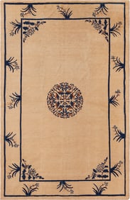 No Reserve - Antique Chinese Rug 7 ft 6 in x 5 ft (2.28 m x 1.52 m)