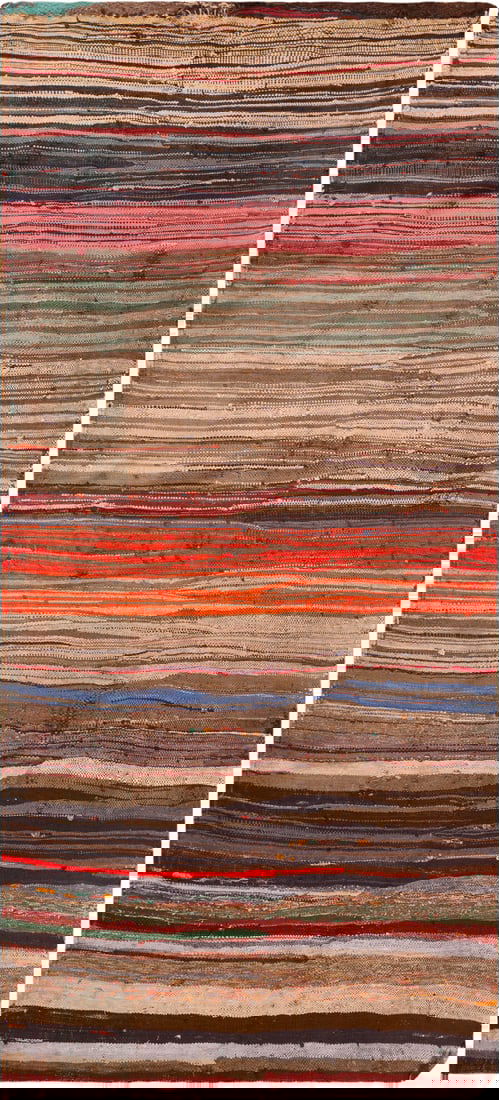 Vintage Moroccan Kilim Rug 10 ft x 4 ft 9 in (3.05 m x 1.45 m) (1 of 10)