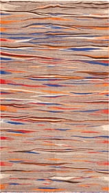 Vintage Moroccan Kilim Rug 9 ft 6 in x 5 ft 4 in (2.9 m x 1.63 m)