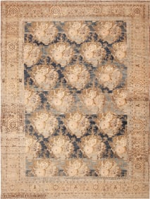 No Reserve - Antique Persian Room Size Bidjar Rug 13 ft 10 in x 10 ft 7 in (4.22 m x 3.23 m)