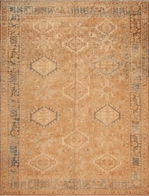 No Reserve - Antique Persian Heriz Rug 10 ft 4 in x 8 ft (3.14 m x 2.43 m)