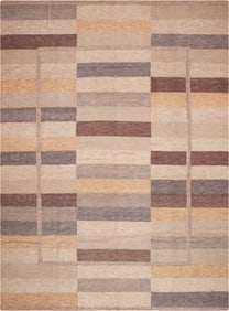 Modern Swedish Design Kilim Rug 14 ft 3 in x 10 ft (4.34 m x 3.05 m)