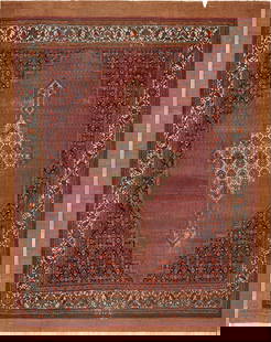 No Reserve - Antique Persian Serab Rug 12 ft 10 in x 10 ft 1 in (3.91 m x 3.07 m): Property of a California dealer Antique Persian Serab Rug Size: 12 ft 10 in x 10 ft 1 in (3.91 m x 3.07 m)