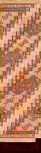No Reserve - Antique Persian Camel Hair Serab Runner Rug 13 ft 4 in x 3 ft 6 in (4.06 m x 1.07 m): Inventory of the late Albert Karmely Antique Persian Camel Hair Serab Runner Rug Size: 13 ft 4 in x 3 ft 6 in (4.06 m x 1.07 m)