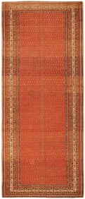No Reserve - Antique Persian Serab Galley Size Rug 13 ft 3 in x 5 ft 4 in (4.04 m x 1.63 m)