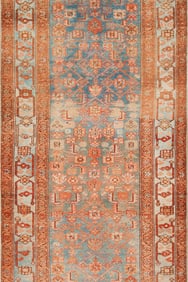 Antique Persian Malayer Runner Rug - No Reserve 11 ft 4 in x 3 ft 6 in (3.45 m x 1.07 m)