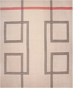 Large Vintage Art Deco Rug - No Reserve 18 ft x 15 ft (5.49 m x 4.57 m)