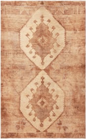 Vintage Turkish Kars Rug - No Reserve 10 ft 6 in x 6 ft 8 in (3.2 m x 2.03 m)