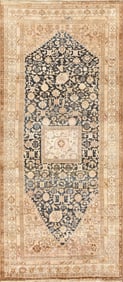 Gallery Size Antique Persian Malayer Rug - No Reserve 15 ft 7 in x 7 ft (4.75 m x 2.13 m)
