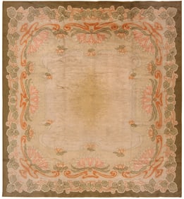 Antique Donegal Rug - 12 ft x 11 ft (3.66 m x 3.35 m)
