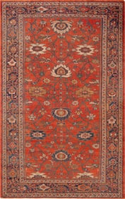 Antique Persian Sultanabad Rug - No Reserve 10 ft 10 in x 6 ft 10 in (3.3 m x 2.08 m)