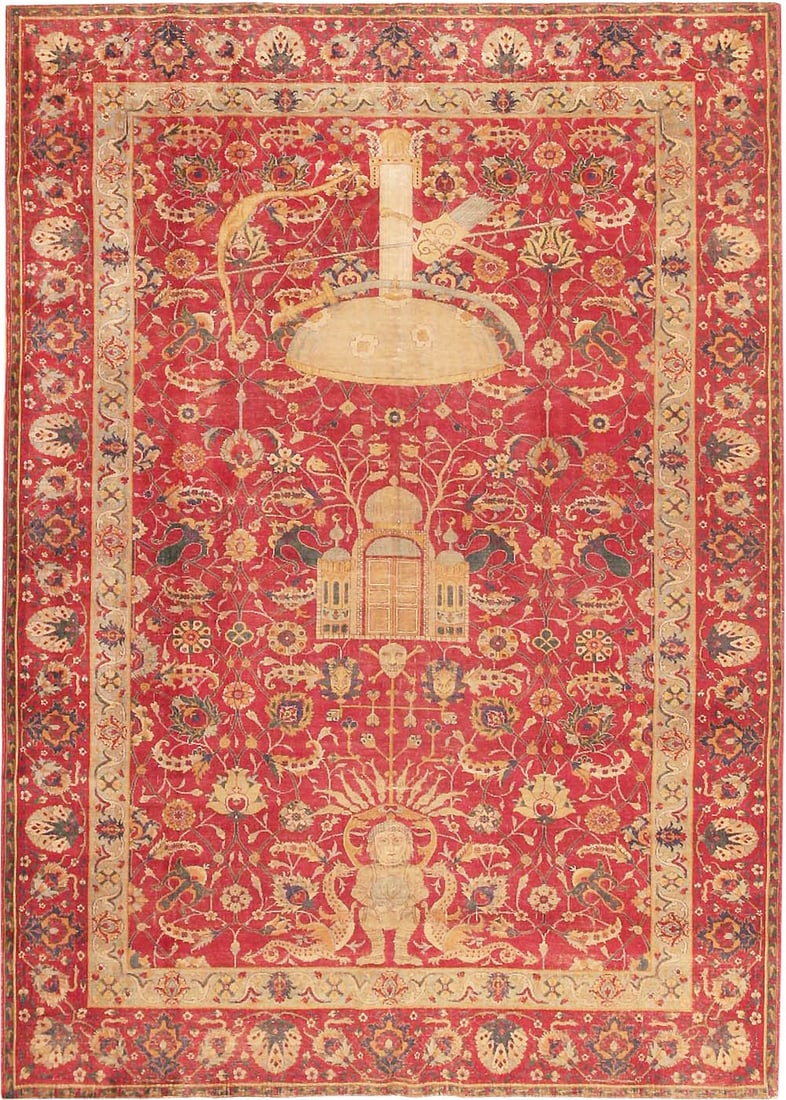 Antique Tuduc Rug - 9 ft 2 in x 6 ft 6 in (2.79 m x 1.98 m) (1 of 11)