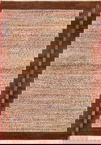 Antique Abstract Deco Design Rug - 5 ft 8 in x 4 ft (1.73 m x 1.22 m)