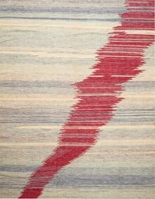 Contemporary Swedish Style Kilim Rug - 10 ft x 8 ft (3.05 m x 2.44 m)