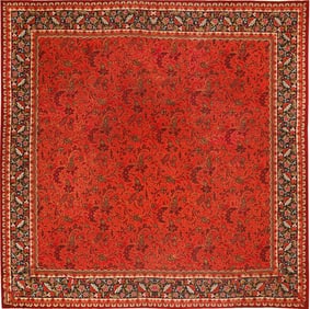 Large Antique Donegal Carpet - No Reserve 16 ft 8 in x 15 ft 5 in (5.08 m x 4.7 m)