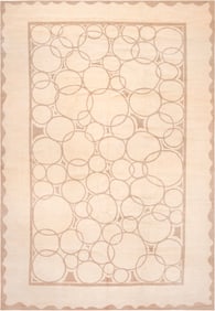 Vintage Art Deco Rug - 15 ft x 10 ft 2 in (4.57 m x 3.1 m)
