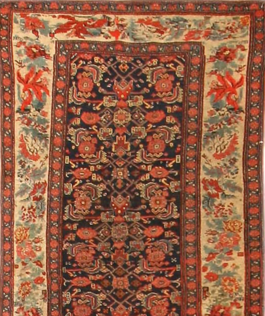Antique Persian Bidjar Runner Rug - No Reserve 18 ft 5 in x 3 ft 9 in (5.61 m x 1.14 m) (1 of 15)
