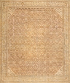 Fine Antique Indian Amritsar Rug - No Reserve 14 ft 10 in x 12 ft 6 in (4.52 m x 3.81 m)