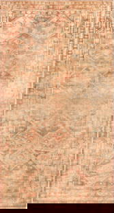 Vintage Turkish Kars Rug - No Reserve 12 ft x 6 ft 8 in (3.66 m x 2.03 m): Curated collection of antique, vintage and modern rugs No Reserve - Vintage Turkish Kars Rug Size: 12 ft x 6 ft 8 in (3.66 m x 2.03 m) A soft tonal palette brings a hushed elegance to this vintage Tur