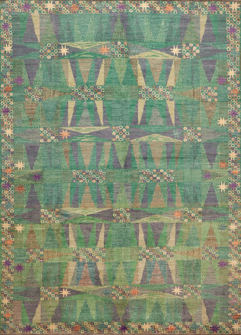 Swedish Design Rug - 12 ft 2 in x 8 ft 10 in (3.71 m x 2.69 m) (1 of 7)