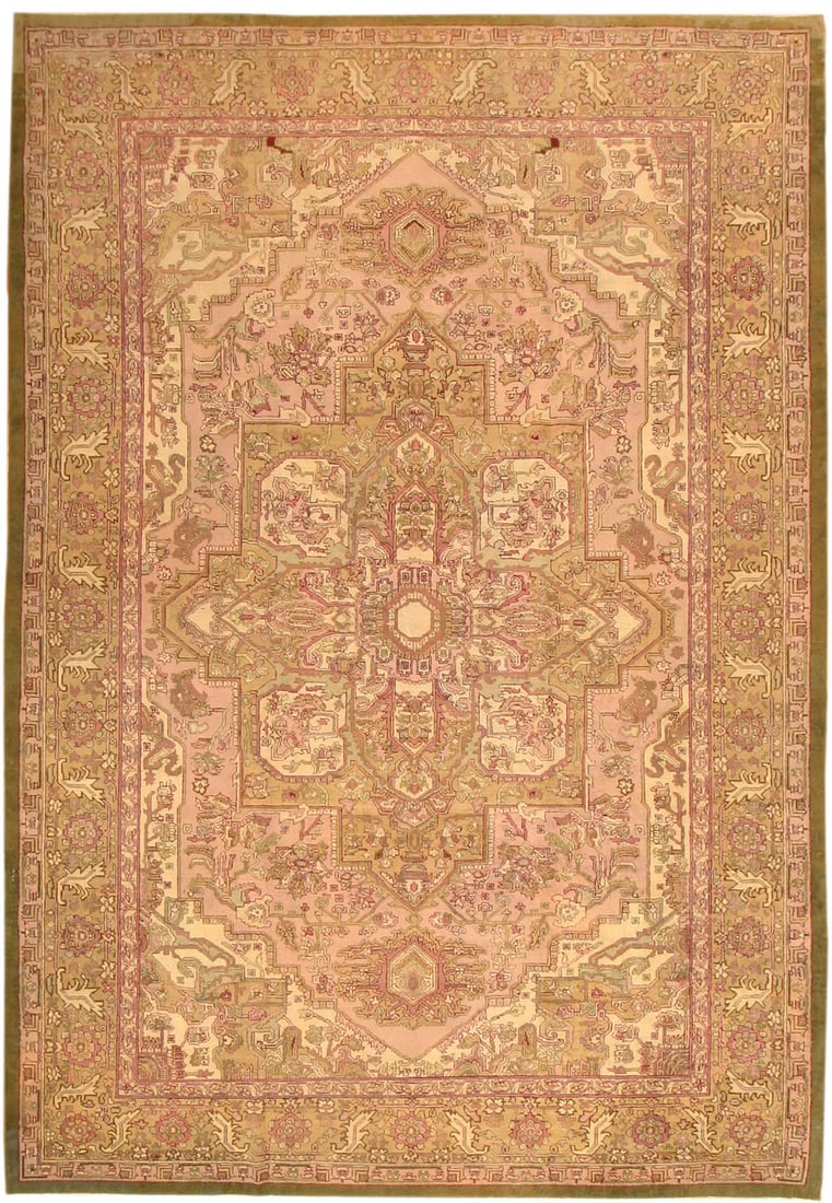 Antique Agra Indian Rug - No Reserve 15 ft x 10 ft 4 in (4.57 m x 3.15 m) (1 of 13)