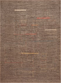 Modern Minimalist Rug - 11 ft 11 in x 8 ft 10 in (3.63 m x 2.69 m)