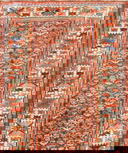Antique Northwest Persian Runner Rug - No Reserve 13 ft 5 in x 3 ft 7 in (4.09 m x 1.09 m): Curated collection of antique, vintage and modern rugs No Reserve - Antique Northwest Persian Runner Rug Size: 13 ft 5 in x 3 ft 7 in (4.09 m x 1.09 m) Provenence: Collection of late notable Lon