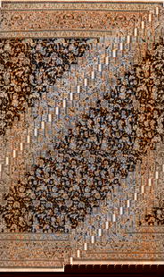 Fine Silk And Wool Vintage Persian Nain Rug - No Reserve 8 ft 8 in x 5 ft 1 in (2.64 m x 1.54 m): Curated collection of antique, vintage and modern rugs No Reserve - Fine Silk And Wool Vintage Persian Nain Rug Size: 8 ft 8 in x 5 ft 1 in (2.64 m x 1.54 m) Provenance: From the Los Angeles res