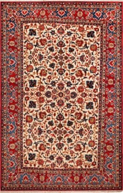 Large Vintage Persian Isfahan Rug - No Reserve 16 ft 4 in x 10 ft 6 in (4.97 m x 3.2 m)