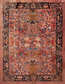 Rare Antique Chinese Peking Rug 14 ft 3 in x 11 ft 1 in (4.34 m x 3.38 m)