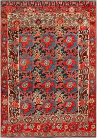 Antique Persian Bidjar Rug 7 ft x 4 ft 11 in (2.13 m x 1.49 m)