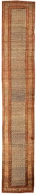 Antique Tribal Persian Malayer 18 ft 8 in x 3 ft 3 in (5.69 m x 0.99 m)